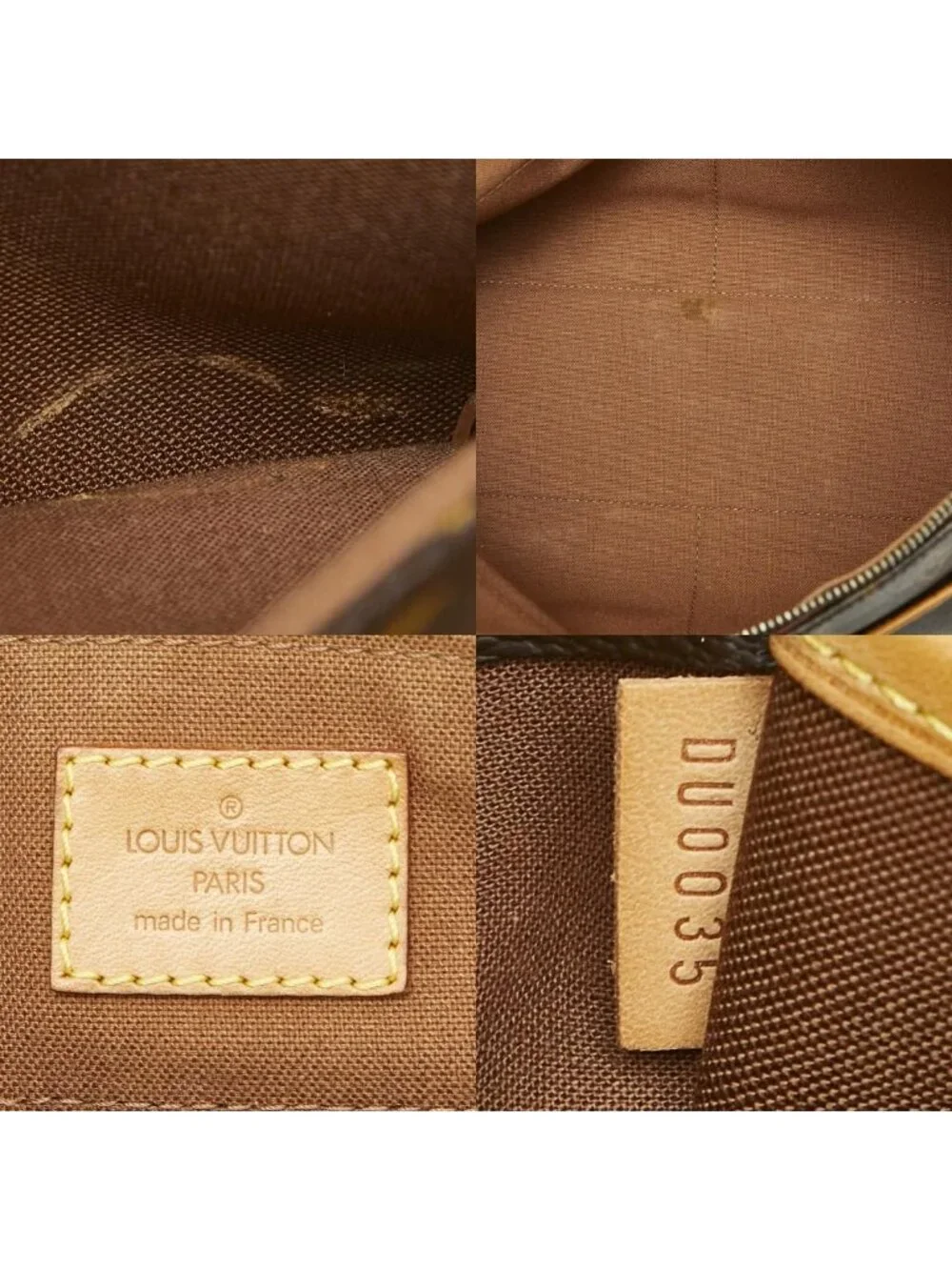 Louis Vuitton Monogram Popincourt Long Crossbody Shoulder Bag Brown Leather